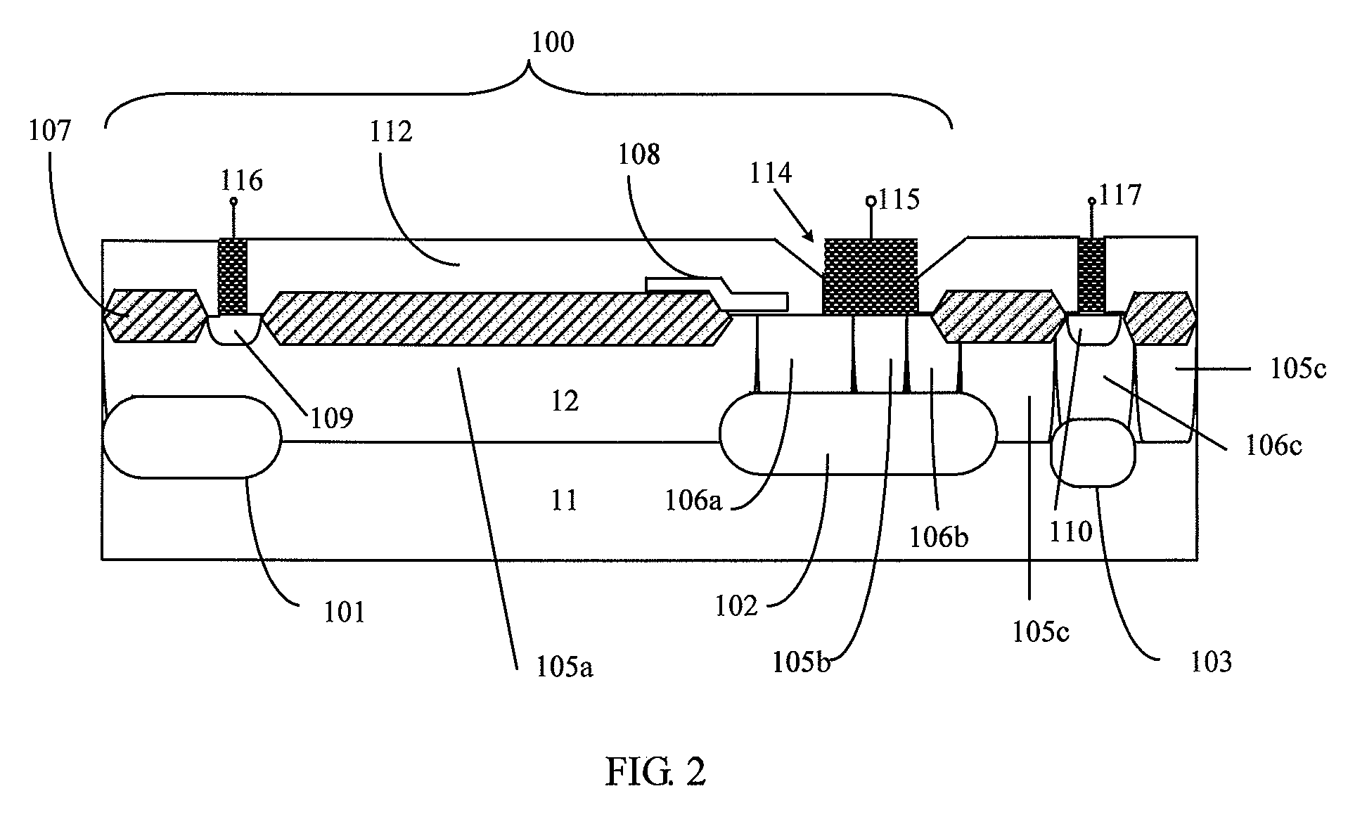 High-voltage Schottky diode and manufacturing method thereof