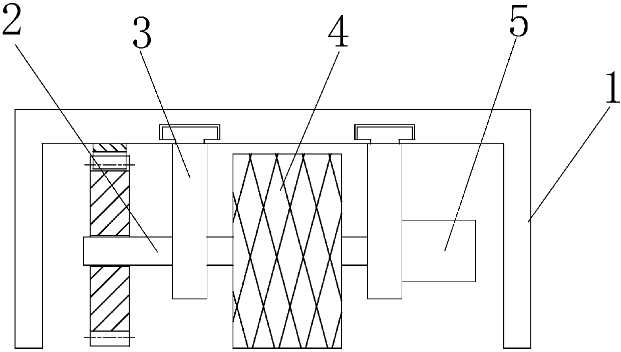 Belt polishing device