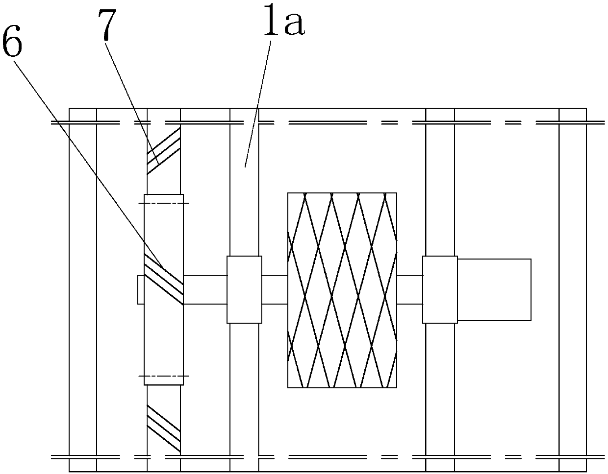 Belt polishing device