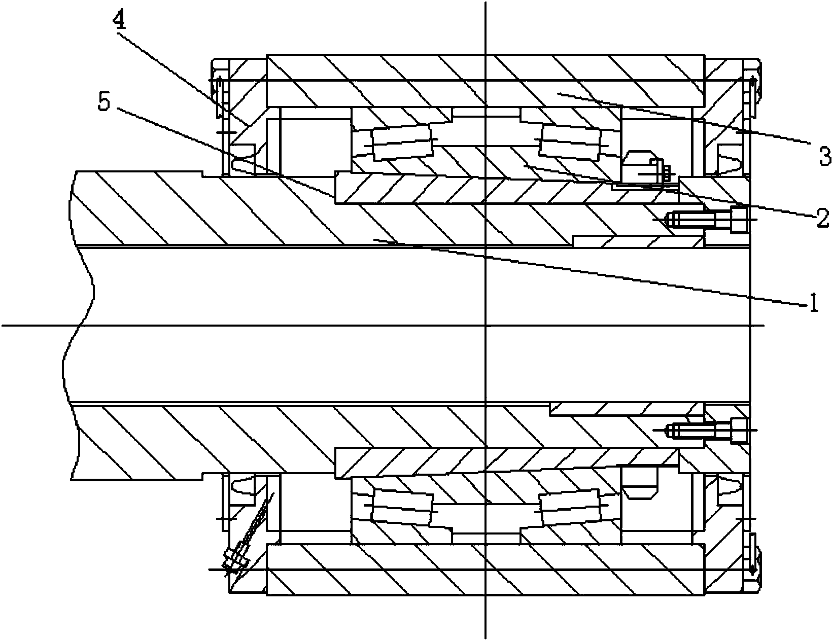 Cold rolled uncoiler drum support roller