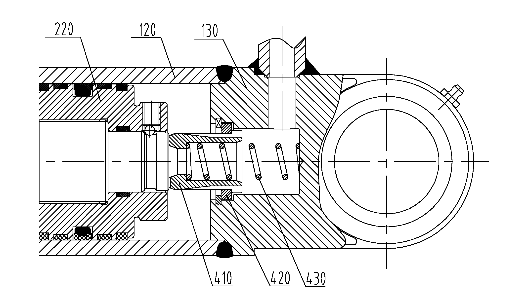 Hydraulic cylinder and cushioning device of hydraulic cylinder