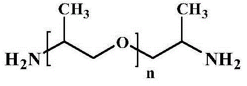 Polyether amine benzoxazine prepolymer and method for preparing same