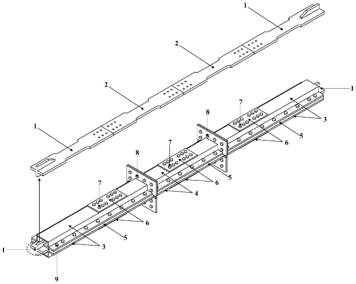 A Fully Assembled Segmented Buckling-Resistant Brace That Can Directly Replace the Inline Core