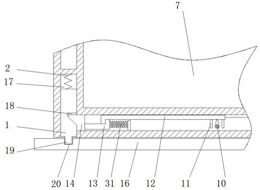 Double-opening door and window lock structure