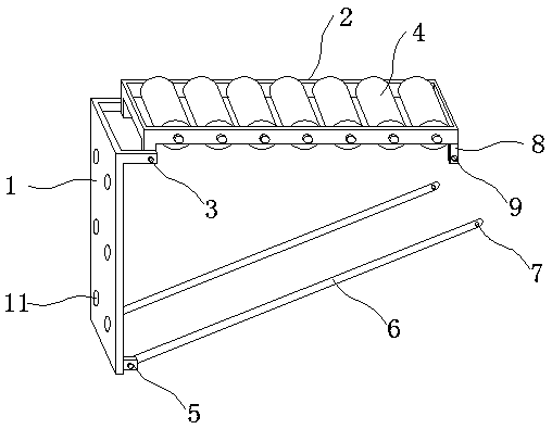 Anti-deformation device for extruder