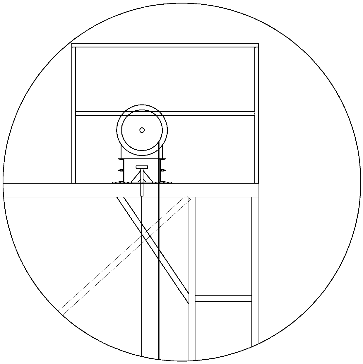 Workshop automatic lifting gate
