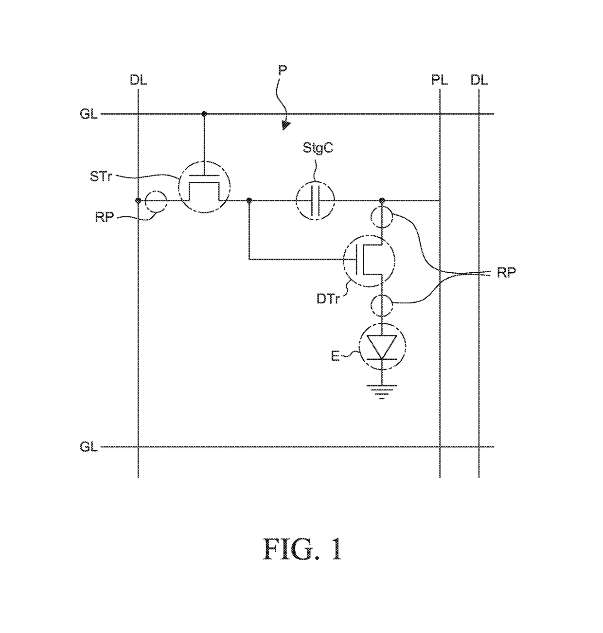 Organic light-emitting diode (OLED) display apparatus for minimizing an outgas generated during a process of laser repairing