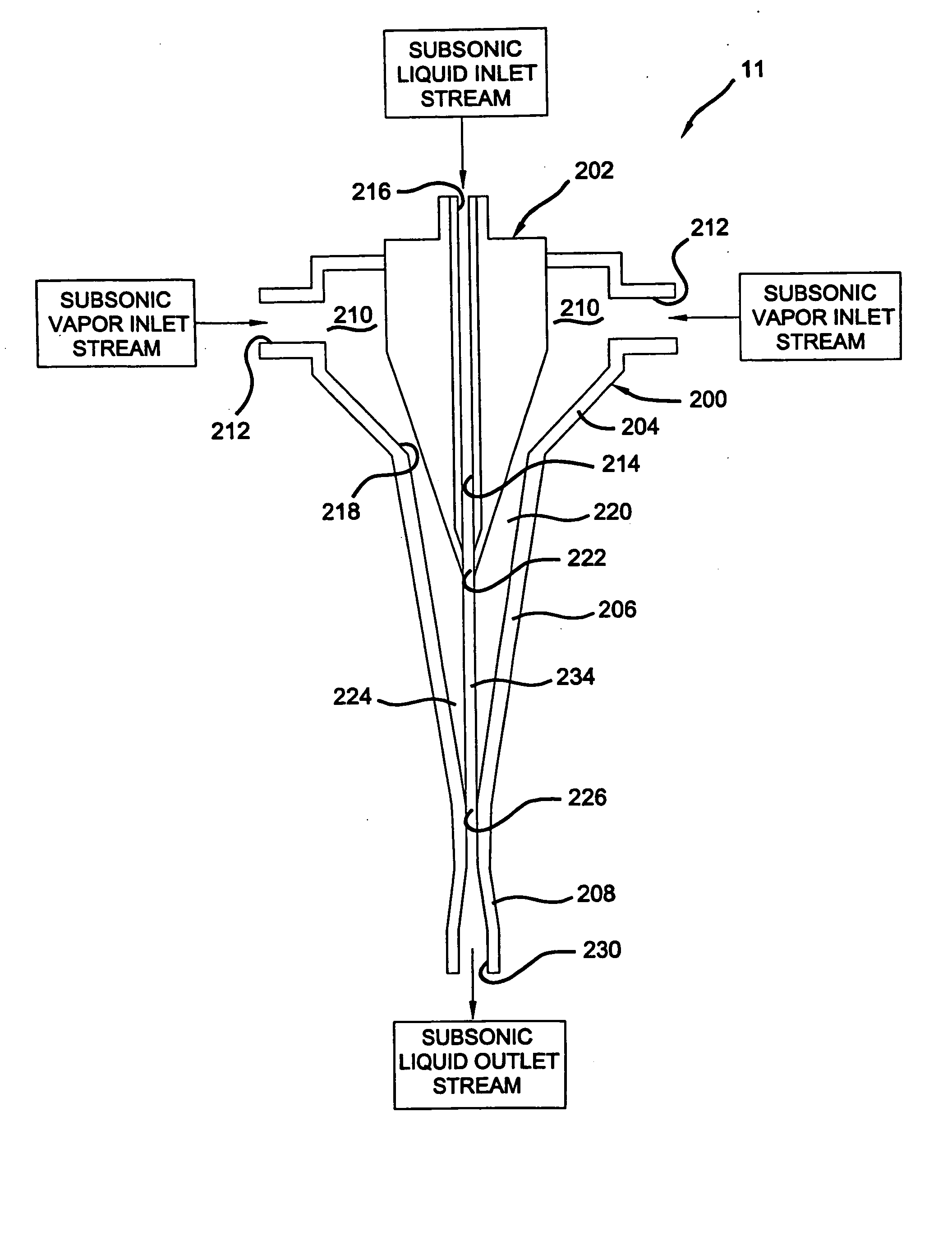Supersonic vapor compression and heat rejection cycle