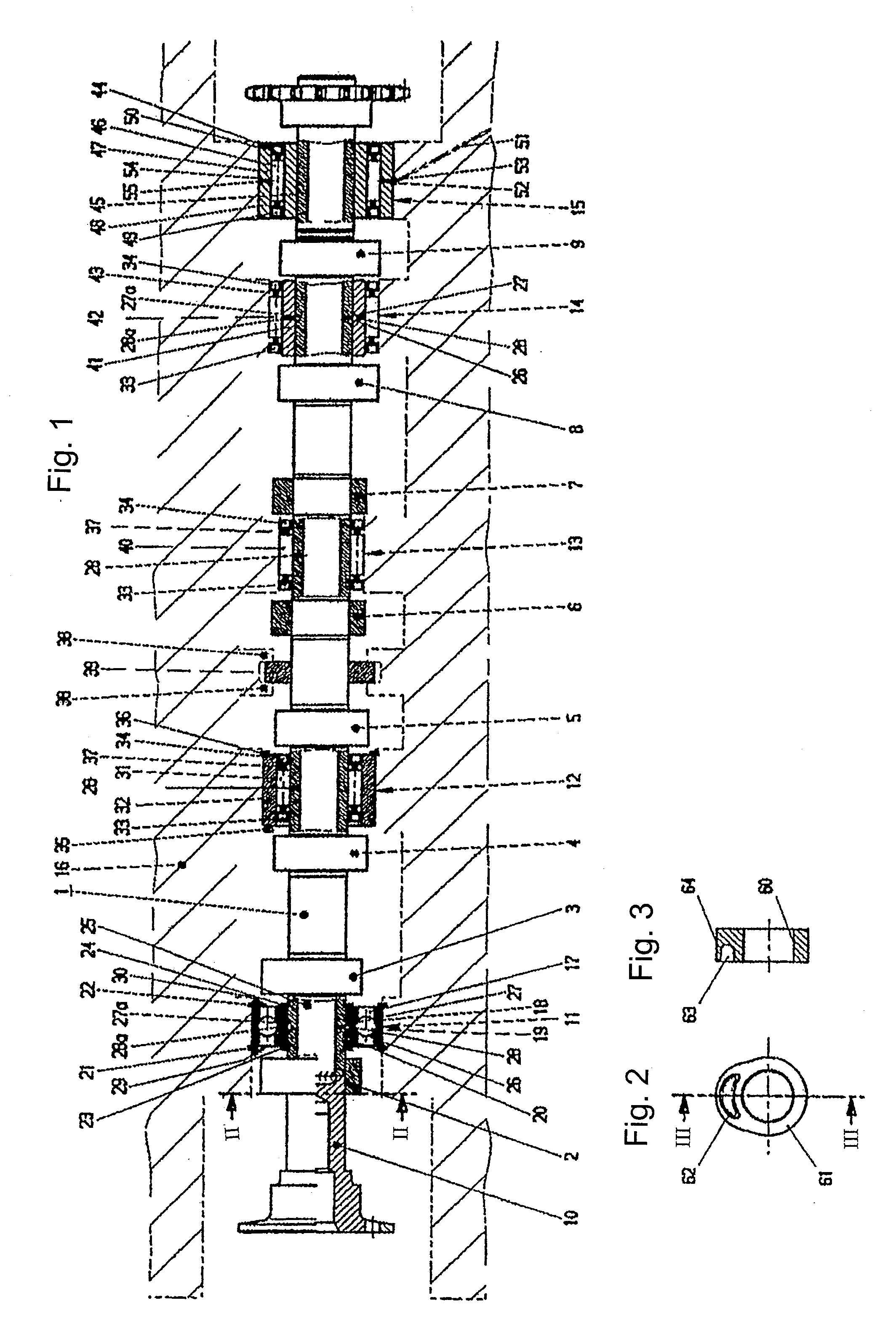 Shaft with Functional Bodies Such as Camshafts for Internal Combustion Engines, Method of Producing Them and Engines Equipped Therewith