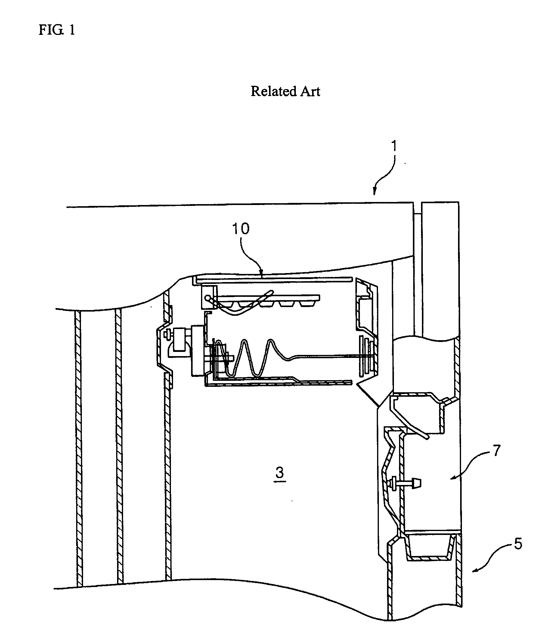 Ice transfer device for refrigerator, and control circuit thereof