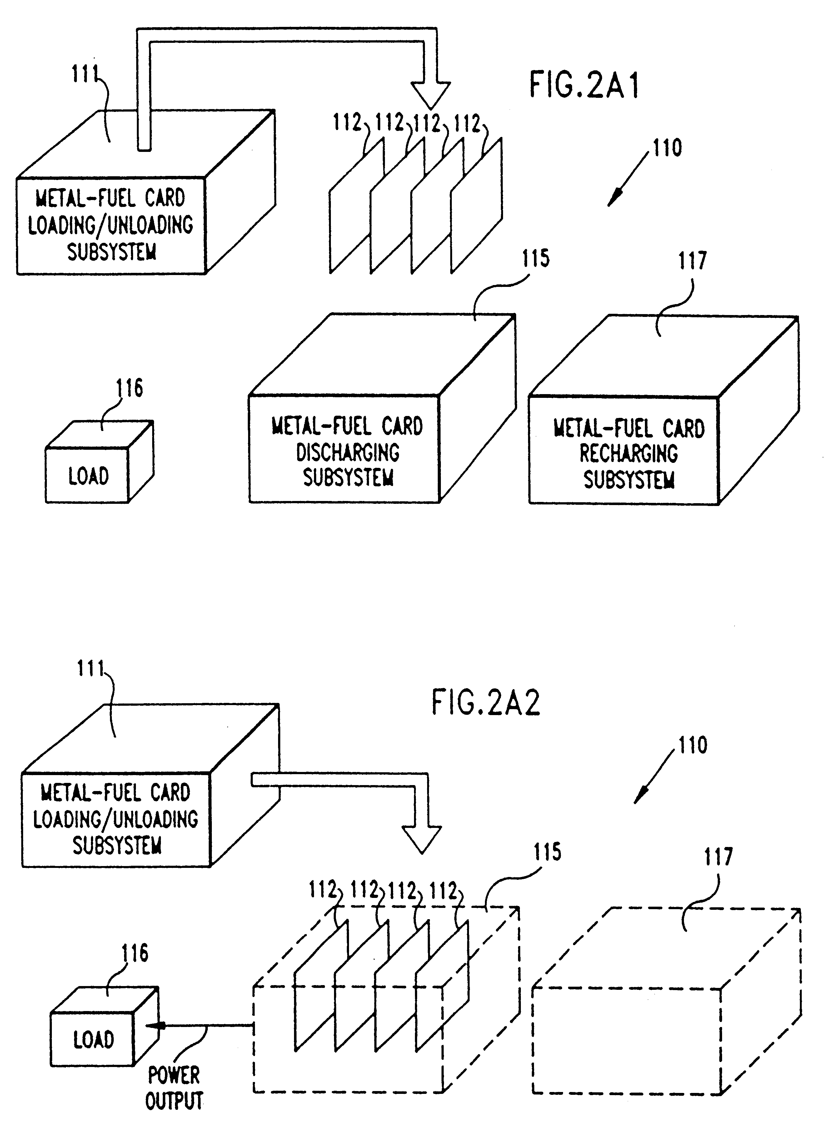 Method of and system for producing and supplying electrical power to an electrical power consuming device using a metal-air fuel cell battery (FCB) module and a supply of metal-fuel cards