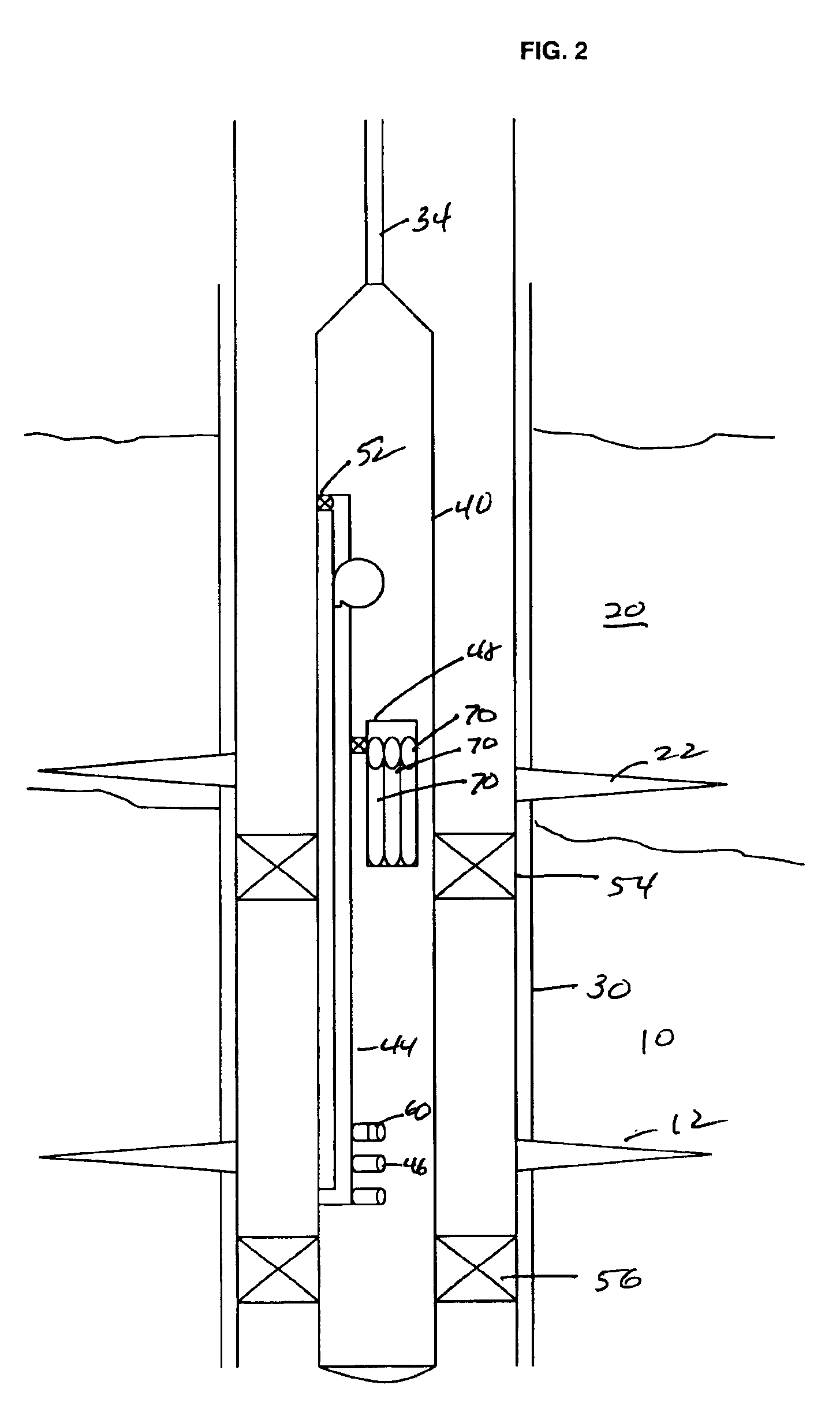 Retrieving a sample of formation fluid in as cased hole
