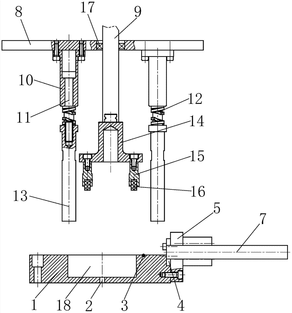 Dynamic validation clamp of water pump assembly