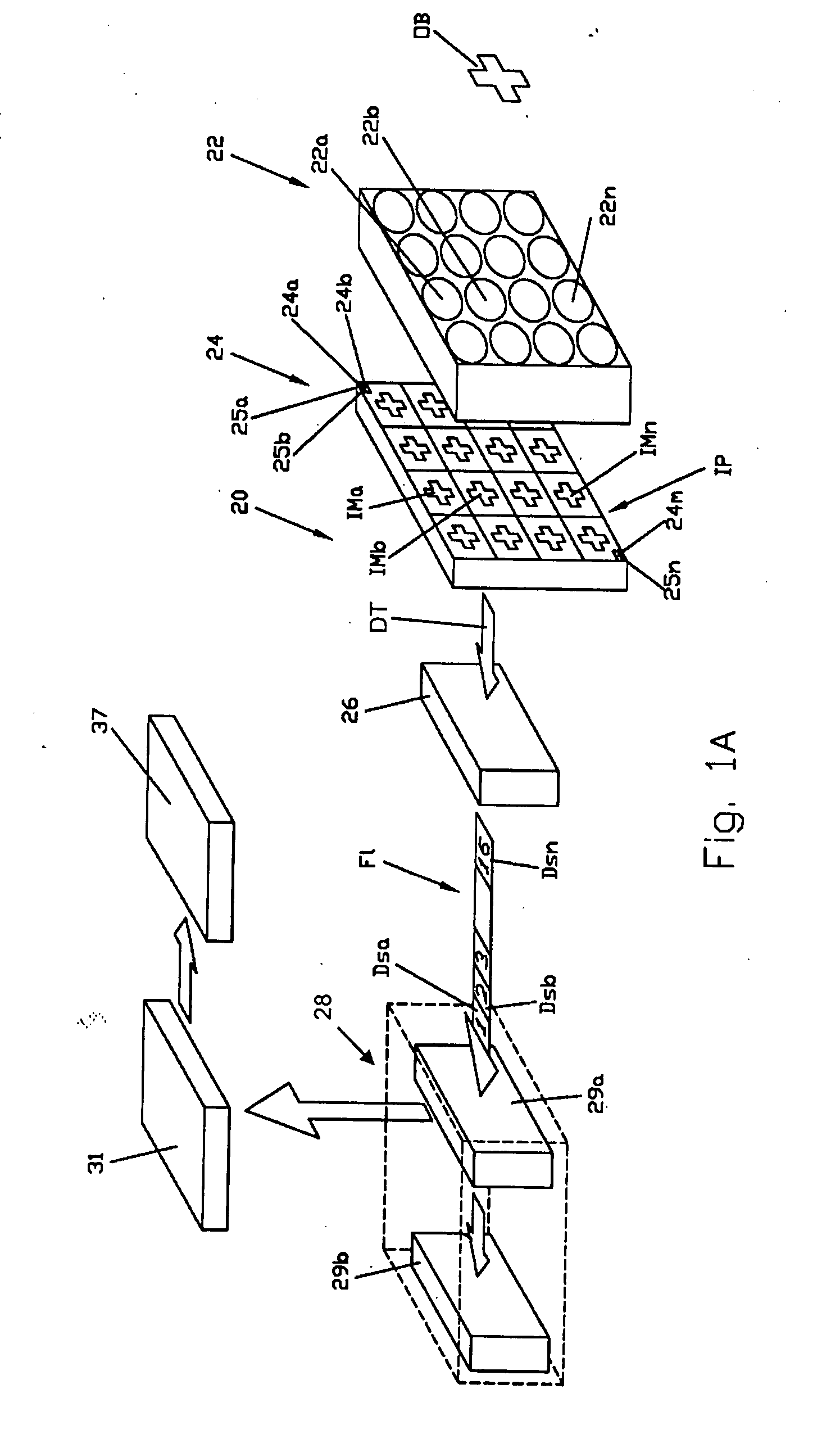Ultra-thin digital imaging device of high resolution for mobile electronic devices and method of imaging