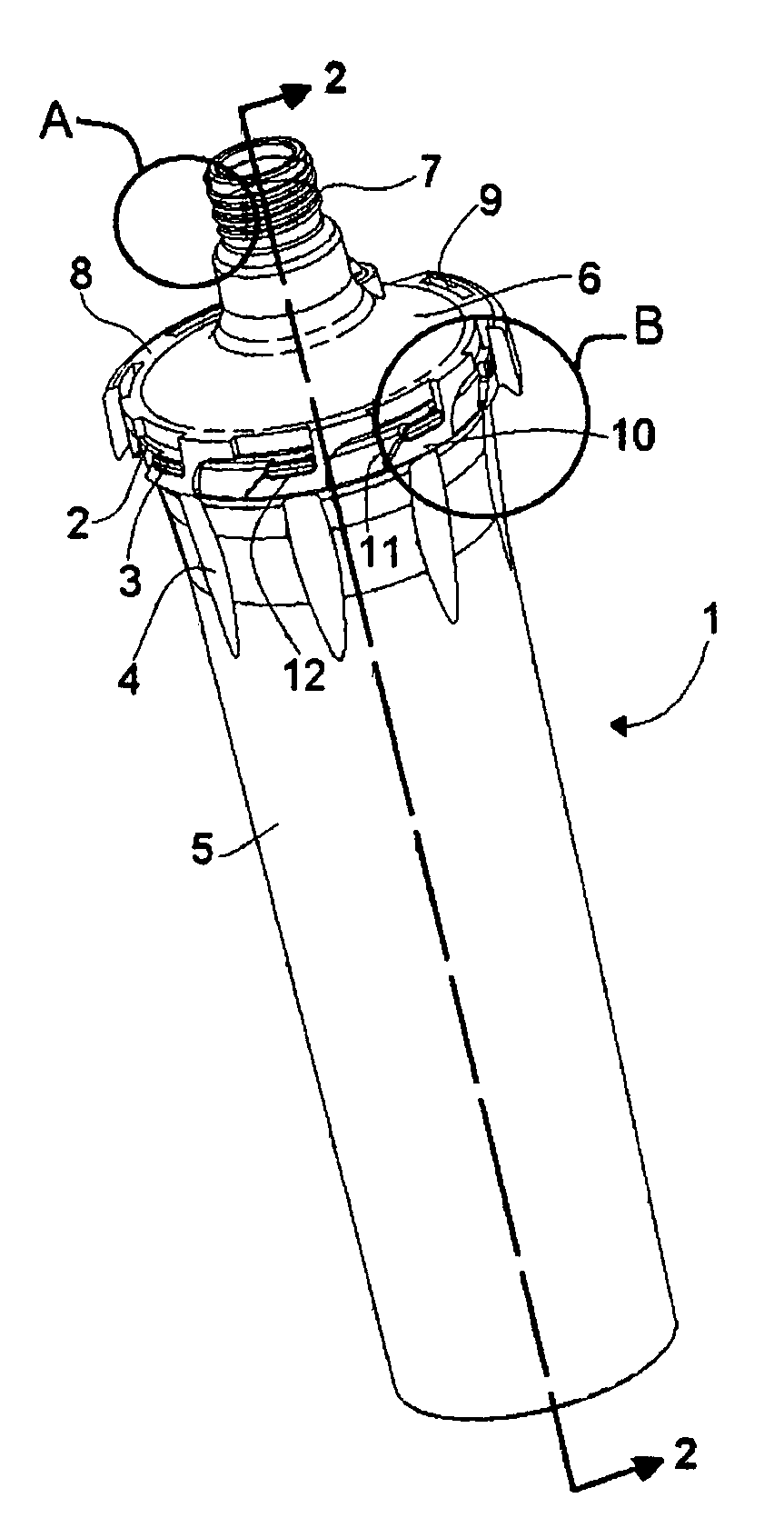 Water bottle system for use in a dental operatory