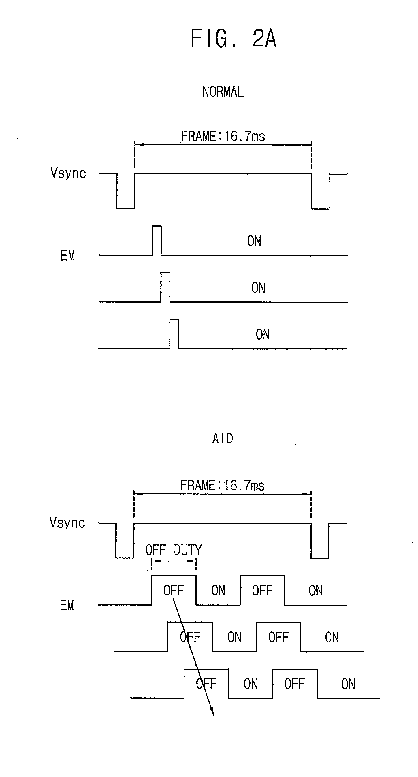 Display device and method of driving a display device