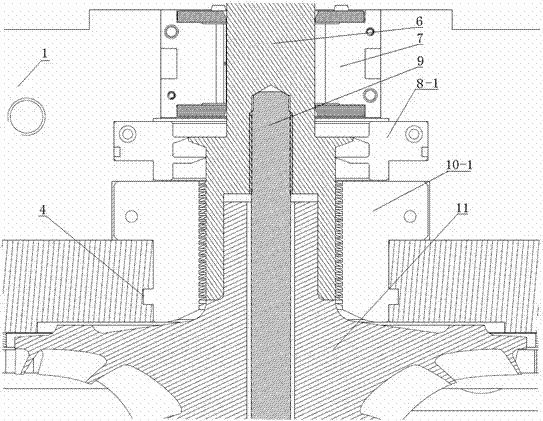 Labyrinth sealing structure and mounting method thereof