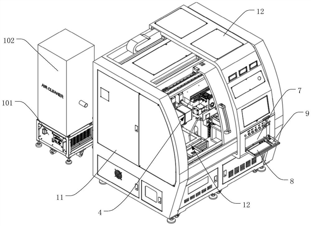 Laser processing equipment and system