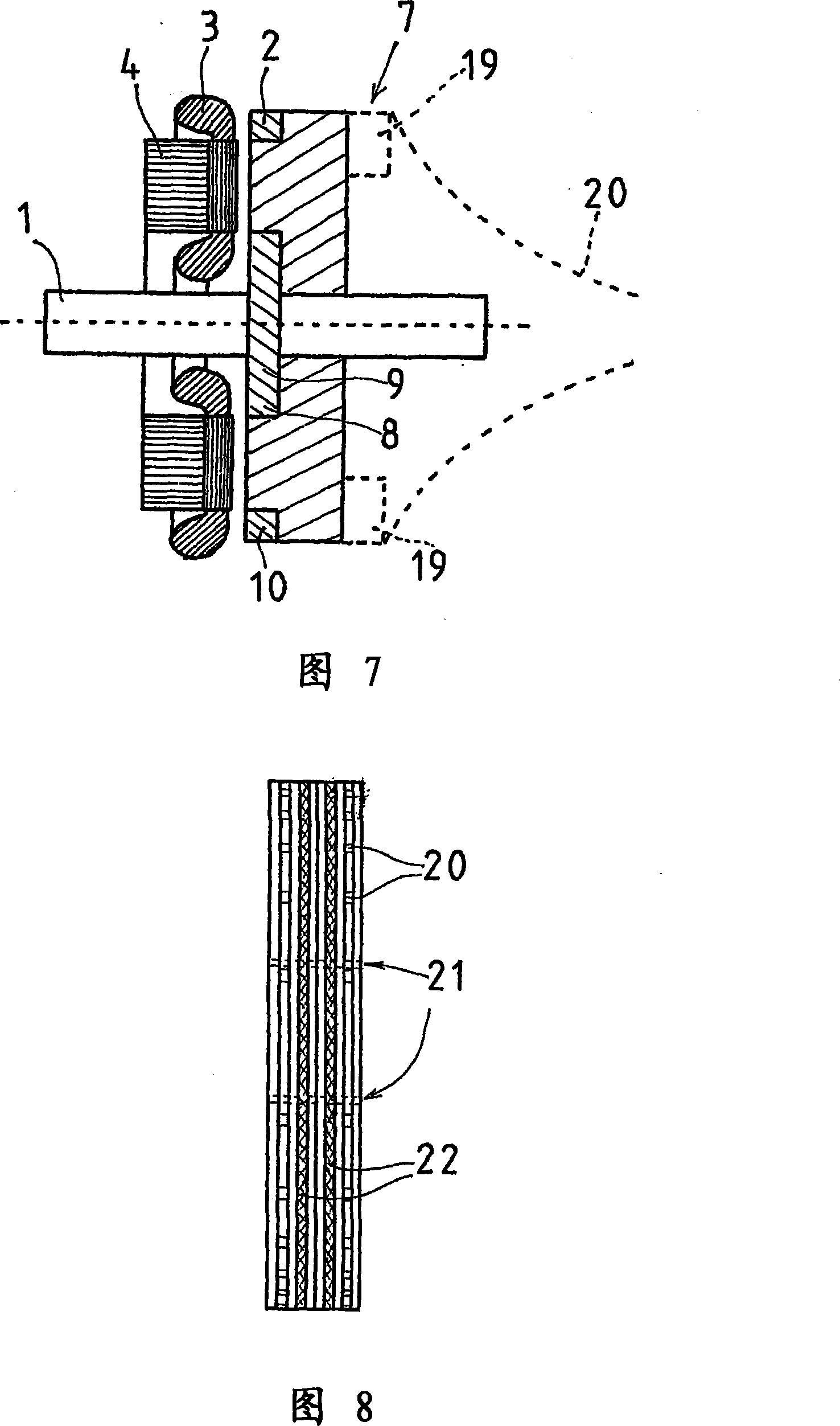 Axial flux induction electric machine