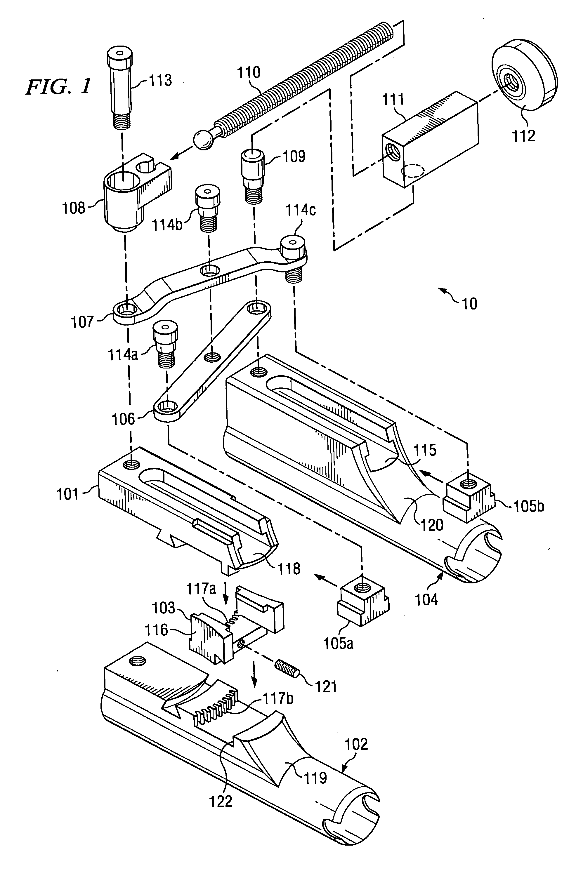 System and method for displacement of bony structures