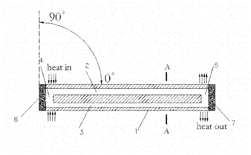 Plate type heat pipe with minitype circular channels