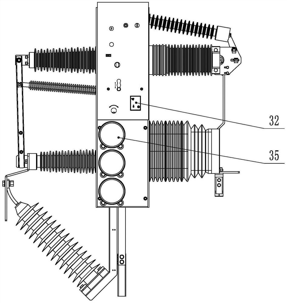 Wind power integrated circuit breaker