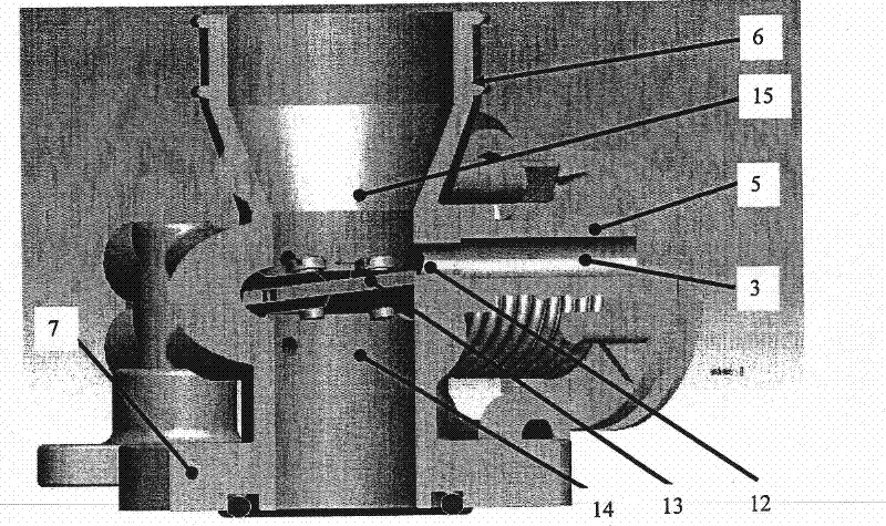 Exhaust gas recirculation system for spark ignition engine