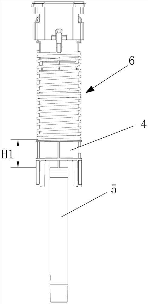 Decompression spring suitable for automatic injector