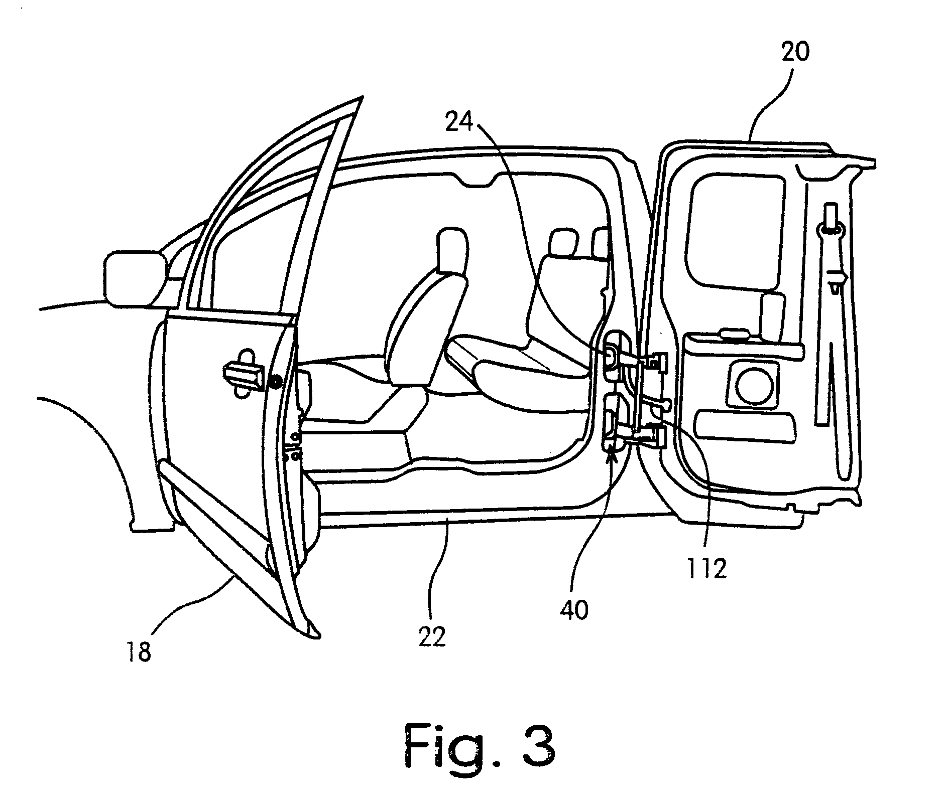 Vehicle door hinge assembly