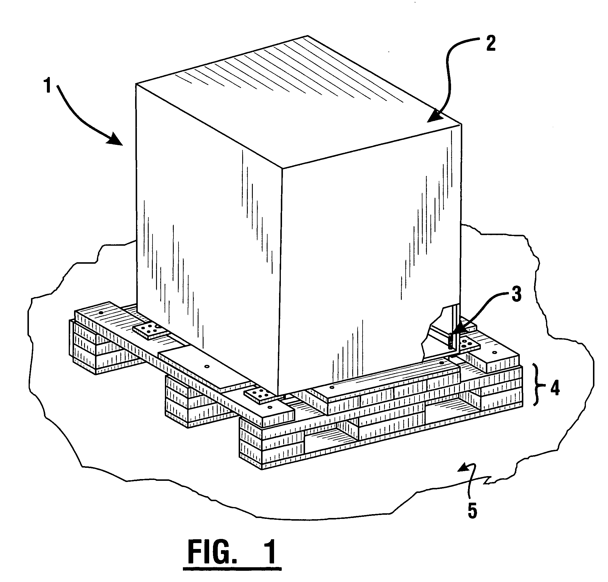Apparatus and method of shipping and installation of ATM