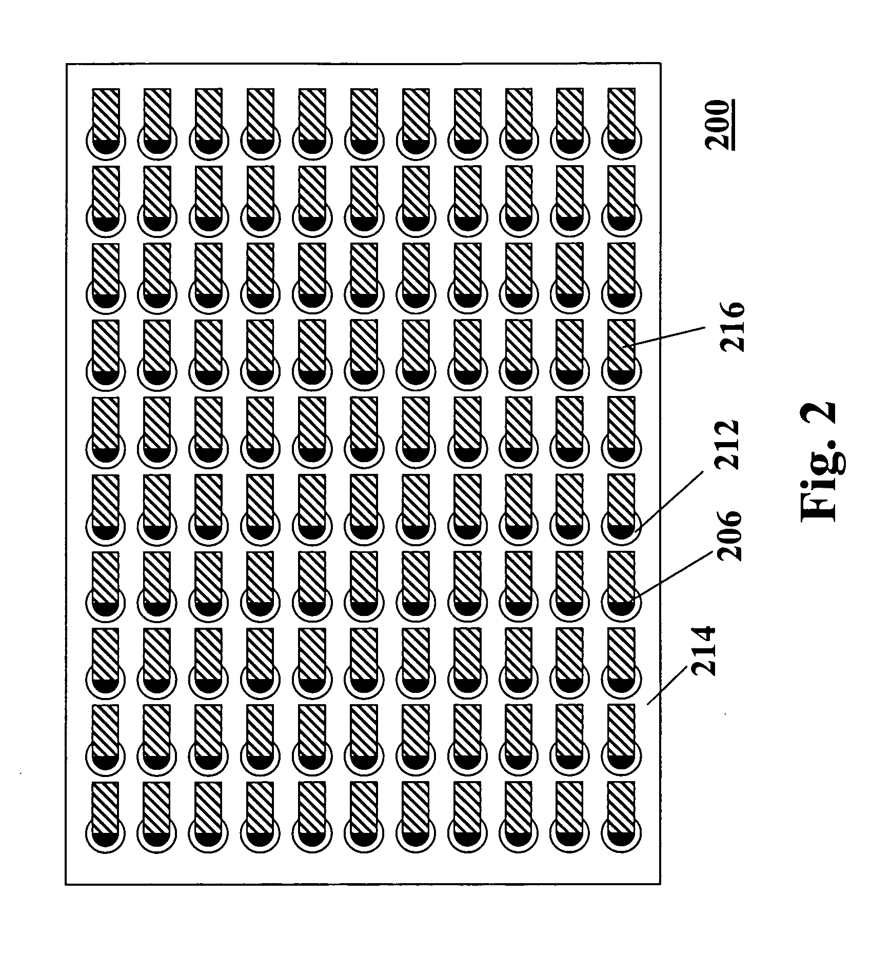 Circuit and method for enhanced low frequency switching noise suppression in multilayer printed circuit boards using a chip capacitor lattice