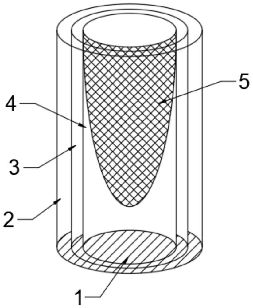 Honeycomb type anti-explosion tank