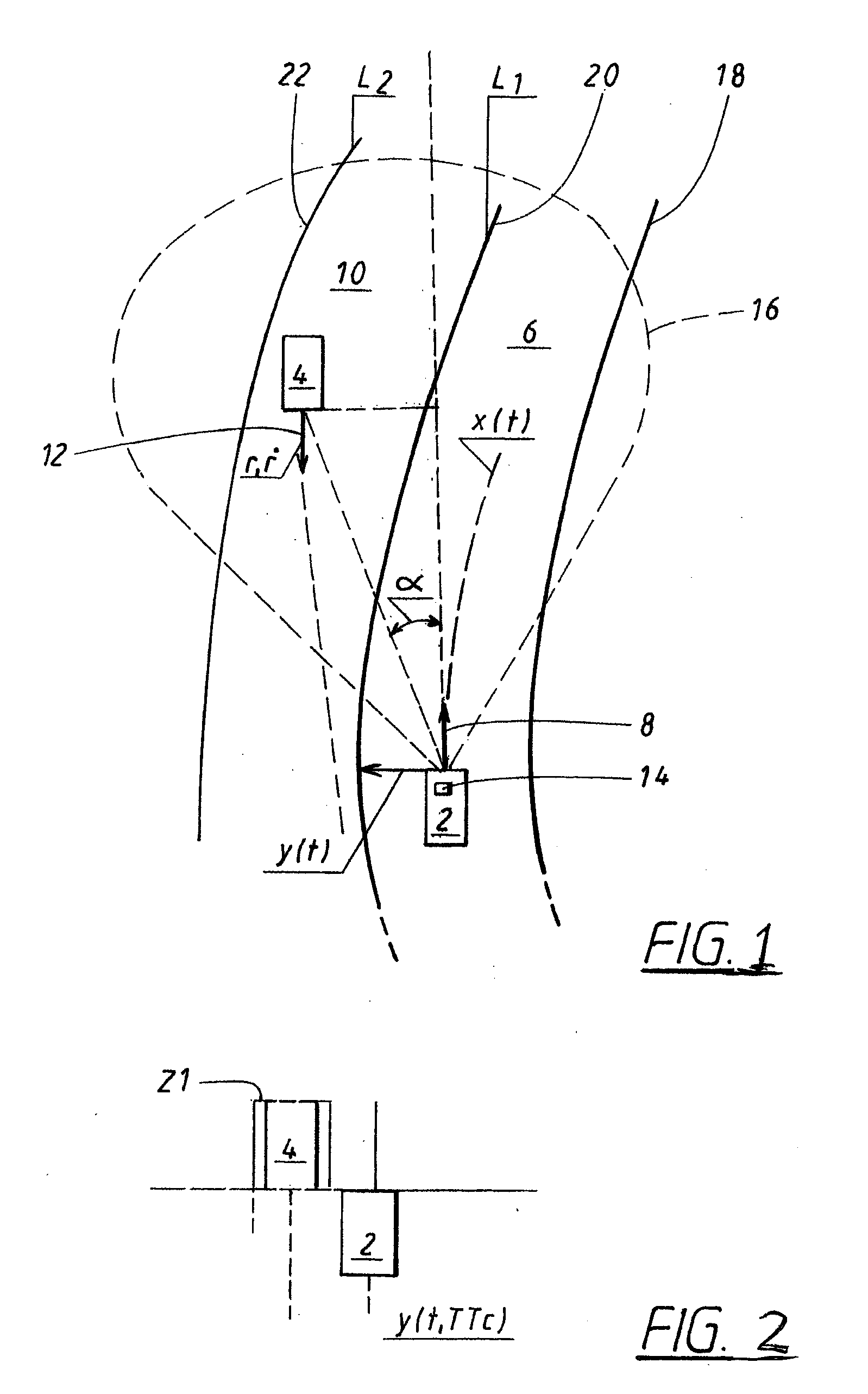 Method and system for collision course prediction and collision avoidance and mitigation