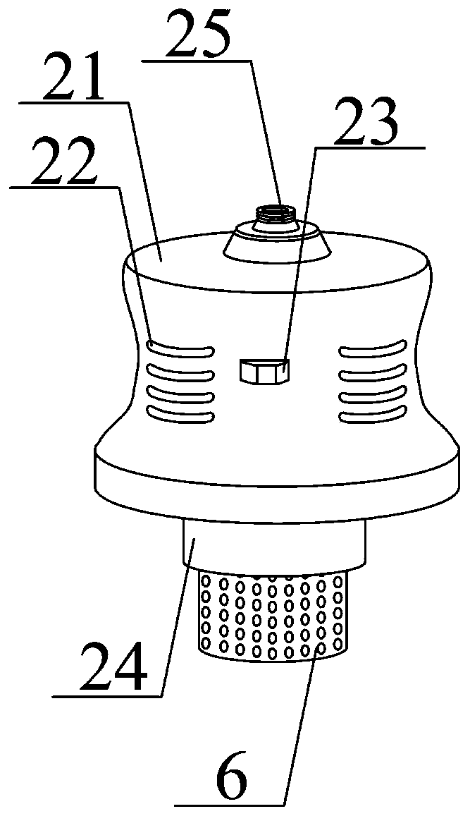 Integrated medicine feeding device having function of crushing medicines, for internal medicine department