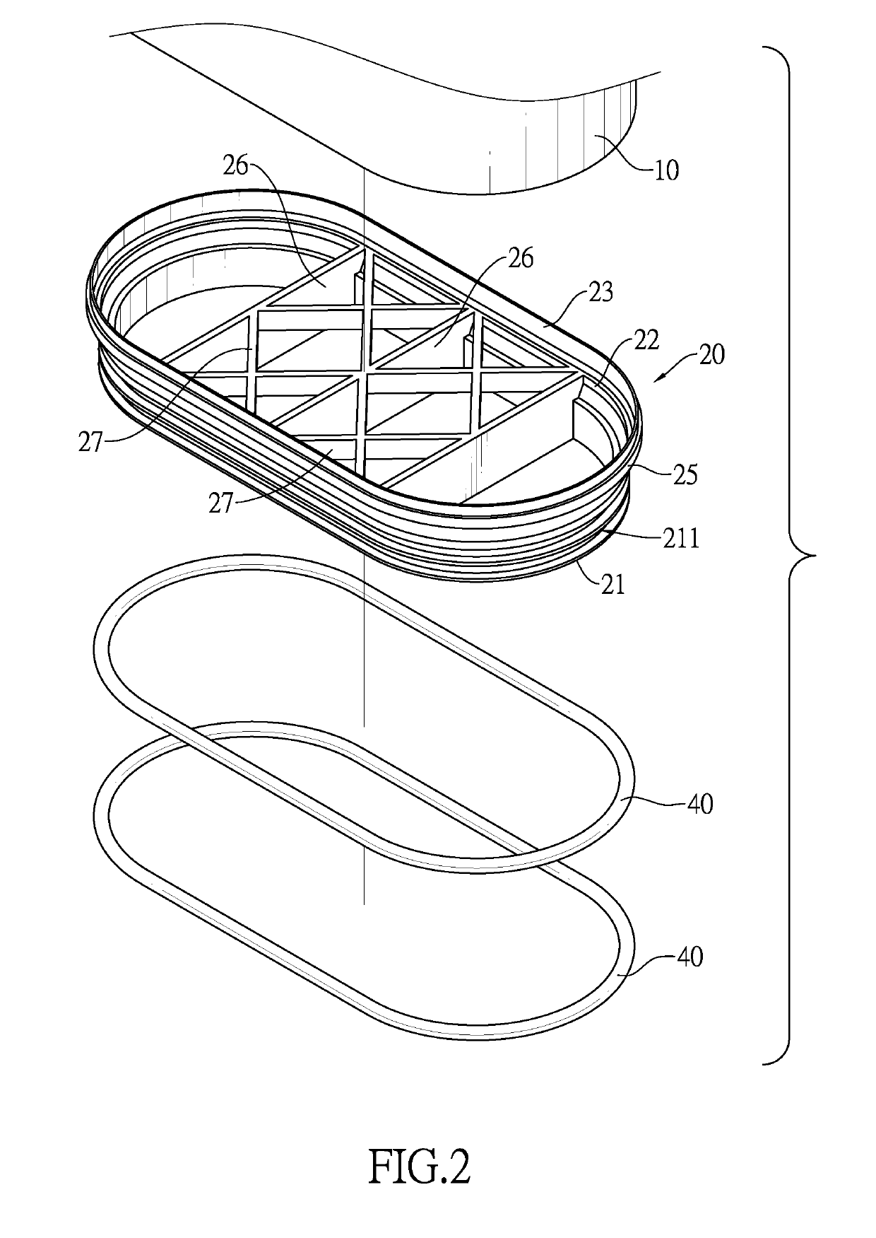 Filter frame, filter cartridge and a gluing method of the filter cartridge