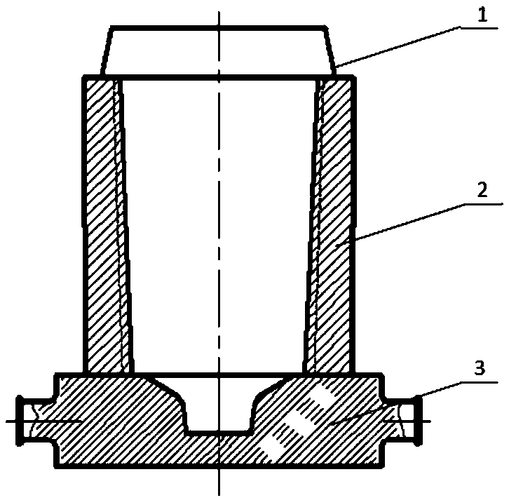 Floating type bottom plate for vacuum casting steel ingot and using method thereof
