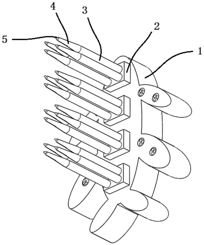 A device and method for releasing ladybugs using drones