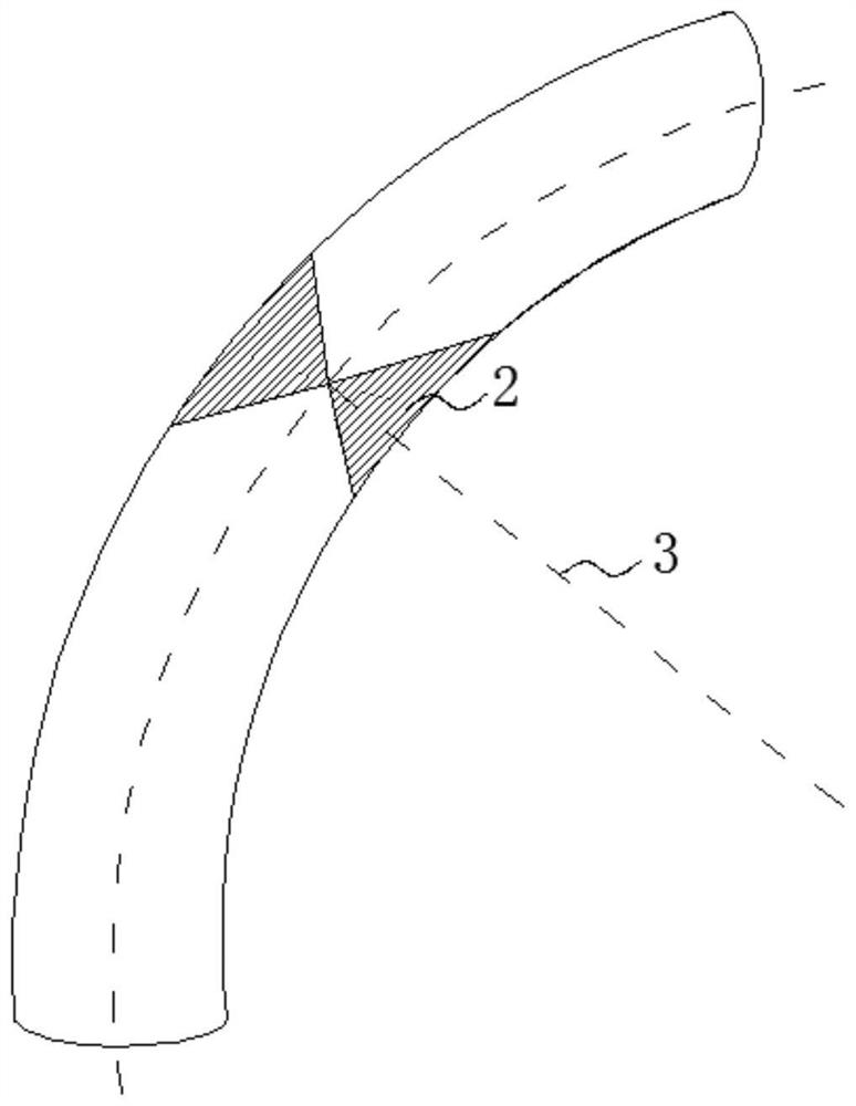 A processing method for anisotropy of round bamboo modified by laser