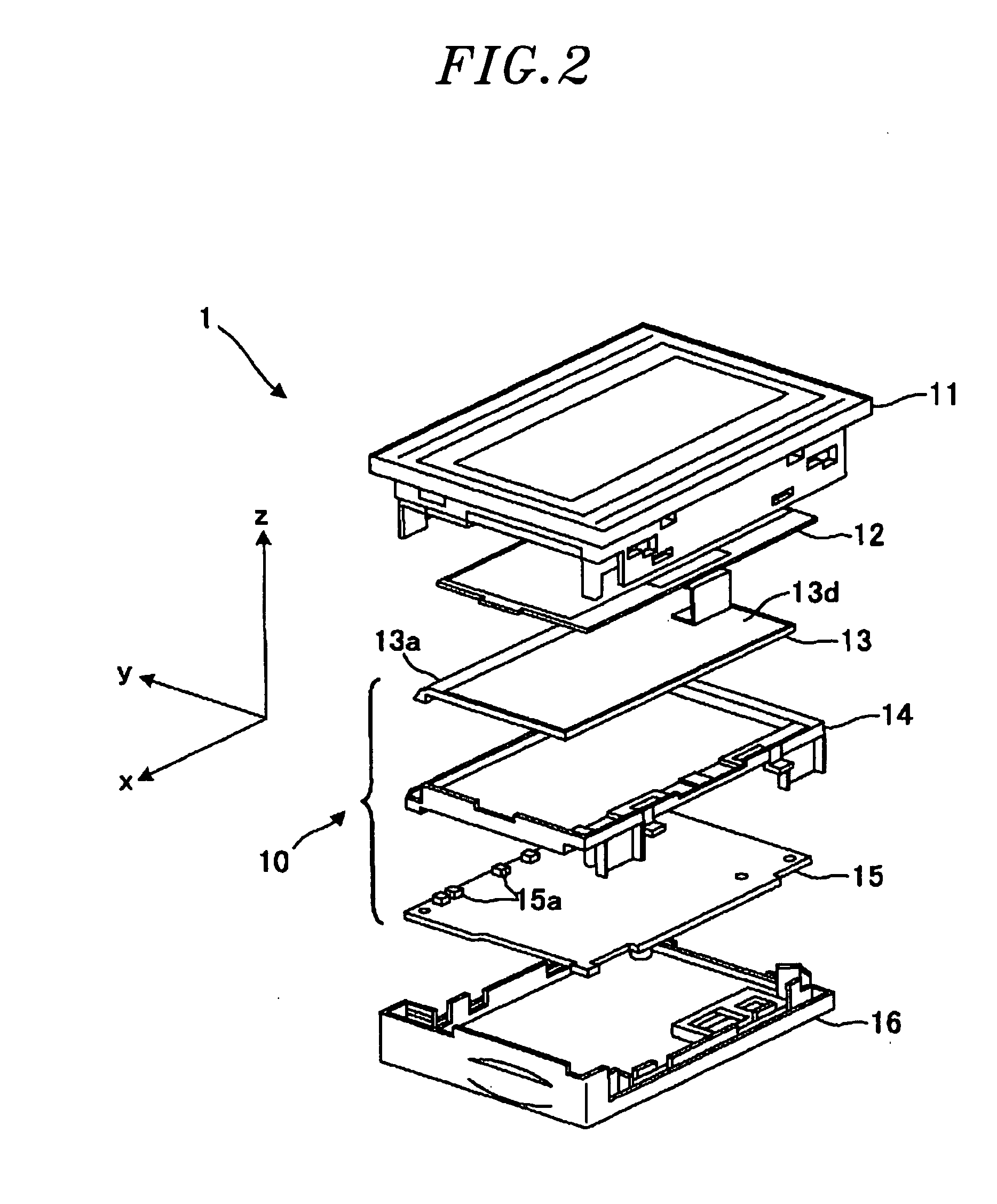 Backlight unit and display device using same
