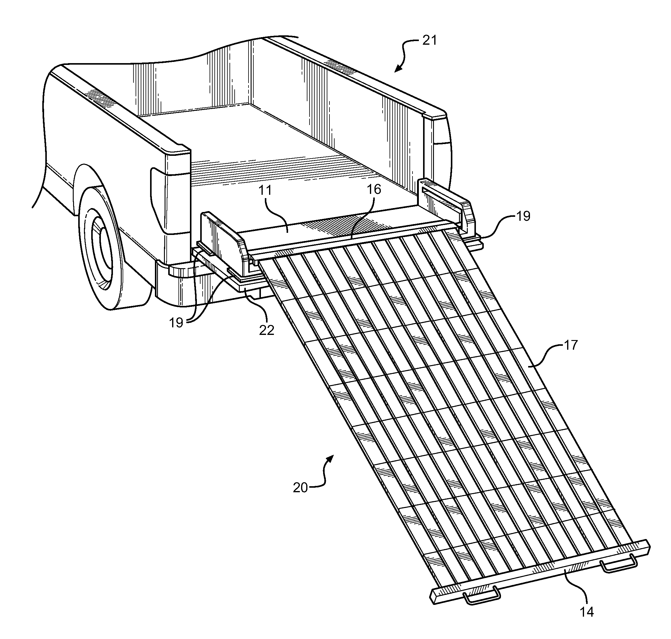 Telescoping and Magnetic Tailgate Ramp