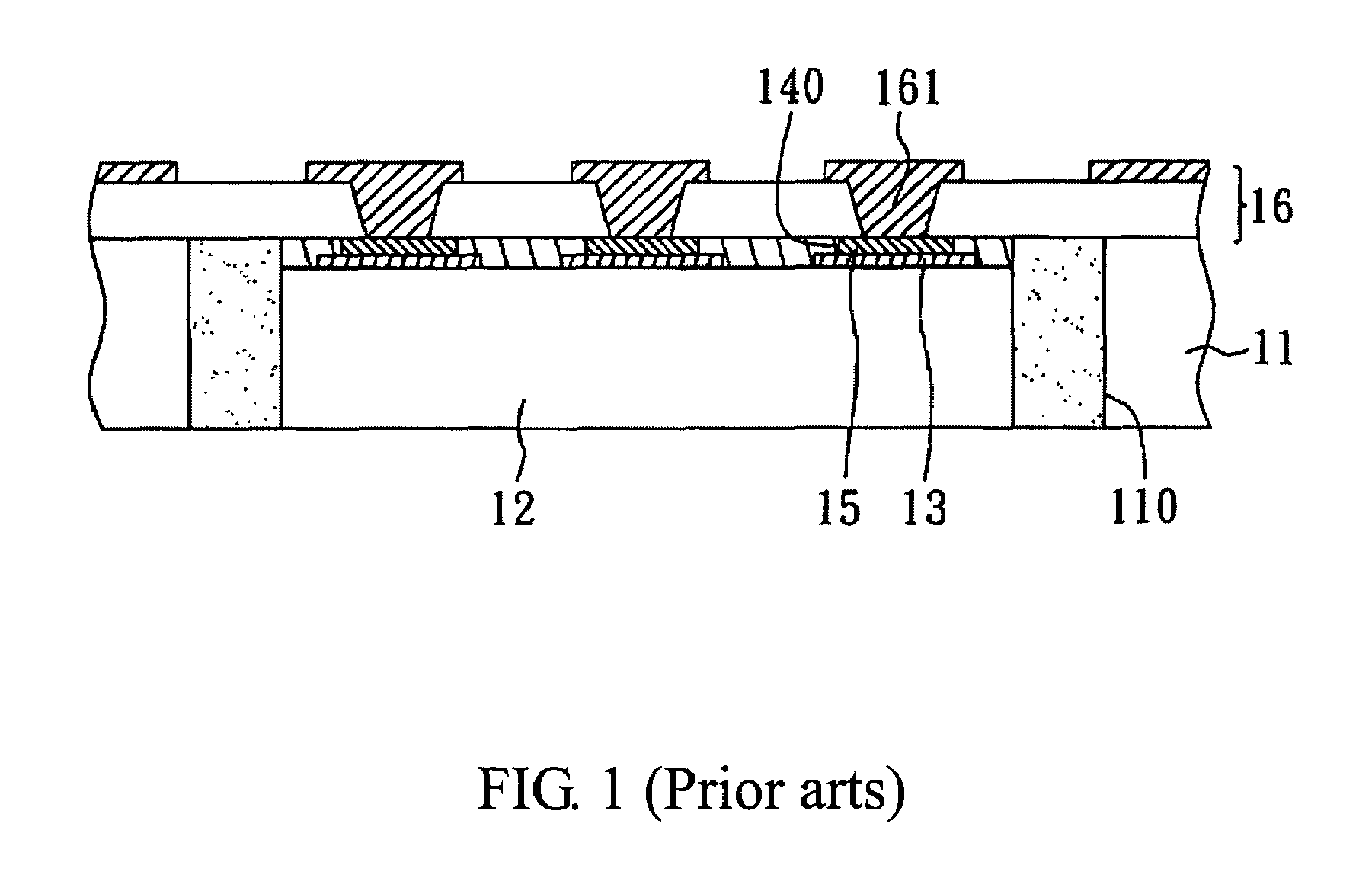Carrier structure for semiconductor chip and method for manufacturing the same