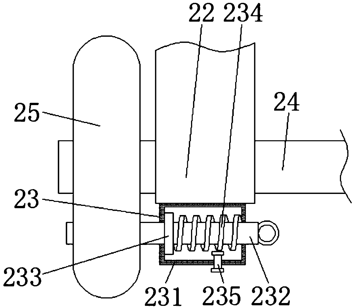 Treatment device applied to methane chloride waste alkali liquid