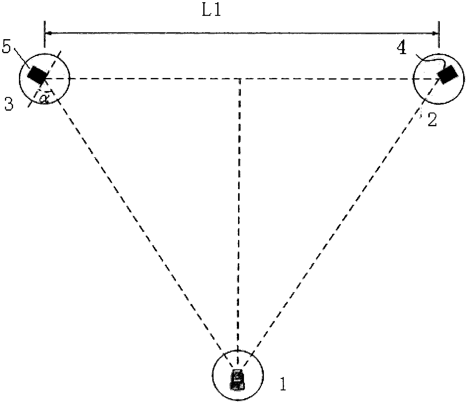 Device and method for evaluating accuracy of prism-free distance measurement of total station