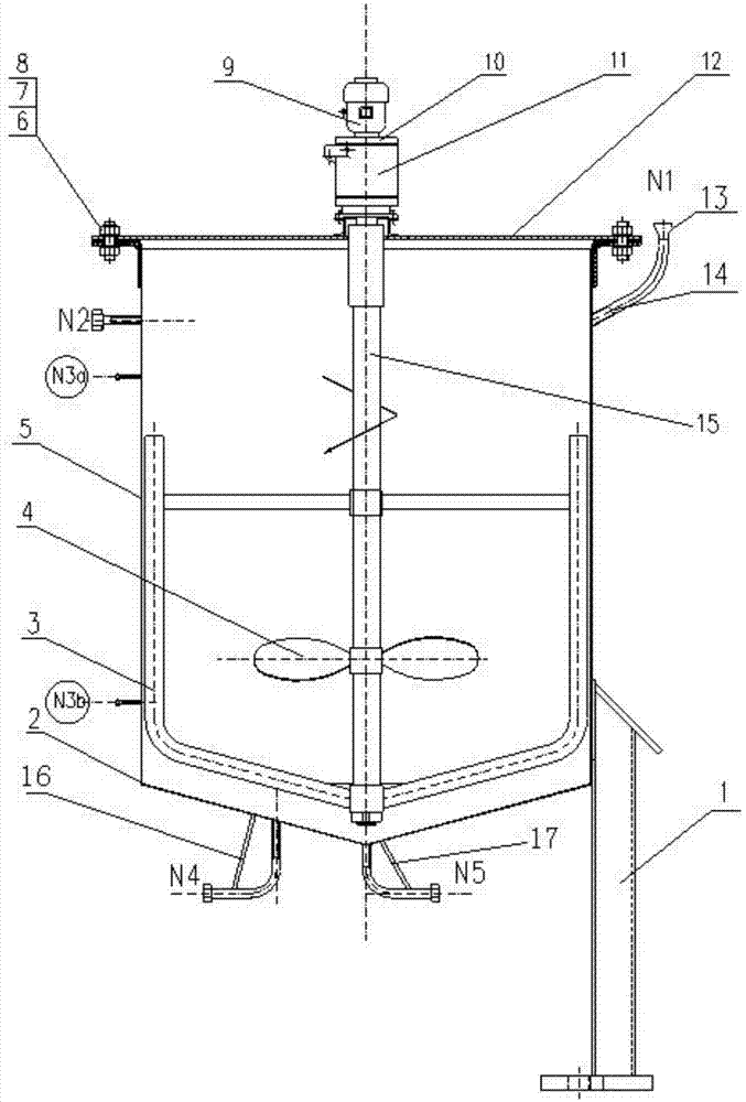 Copper hydroxide cleaning device