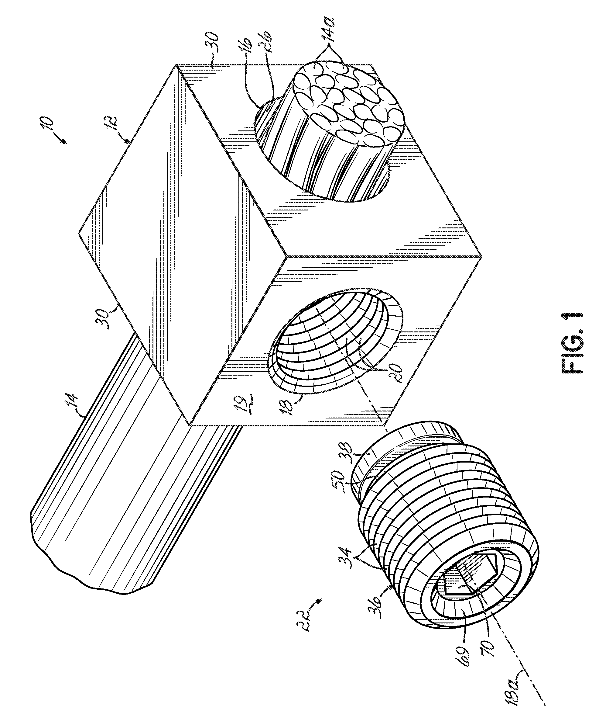 Screw Assembly for Electrical Connectors