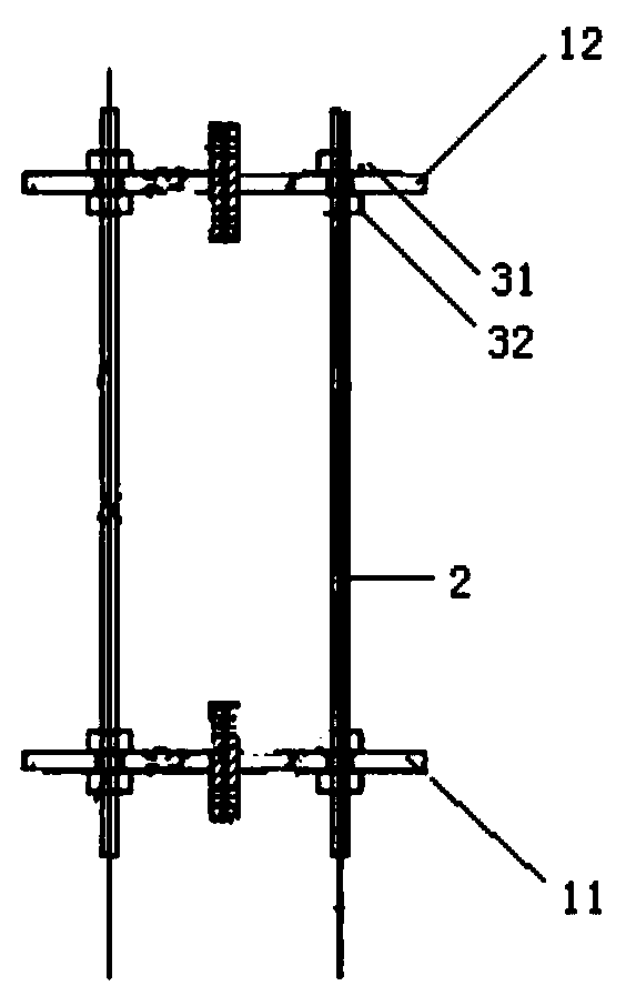 Construction method for steel tube confined concrete composite columns