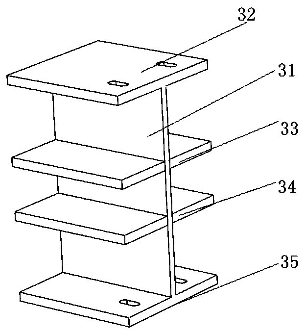 Steel structure self-reset beam and column joint connection device