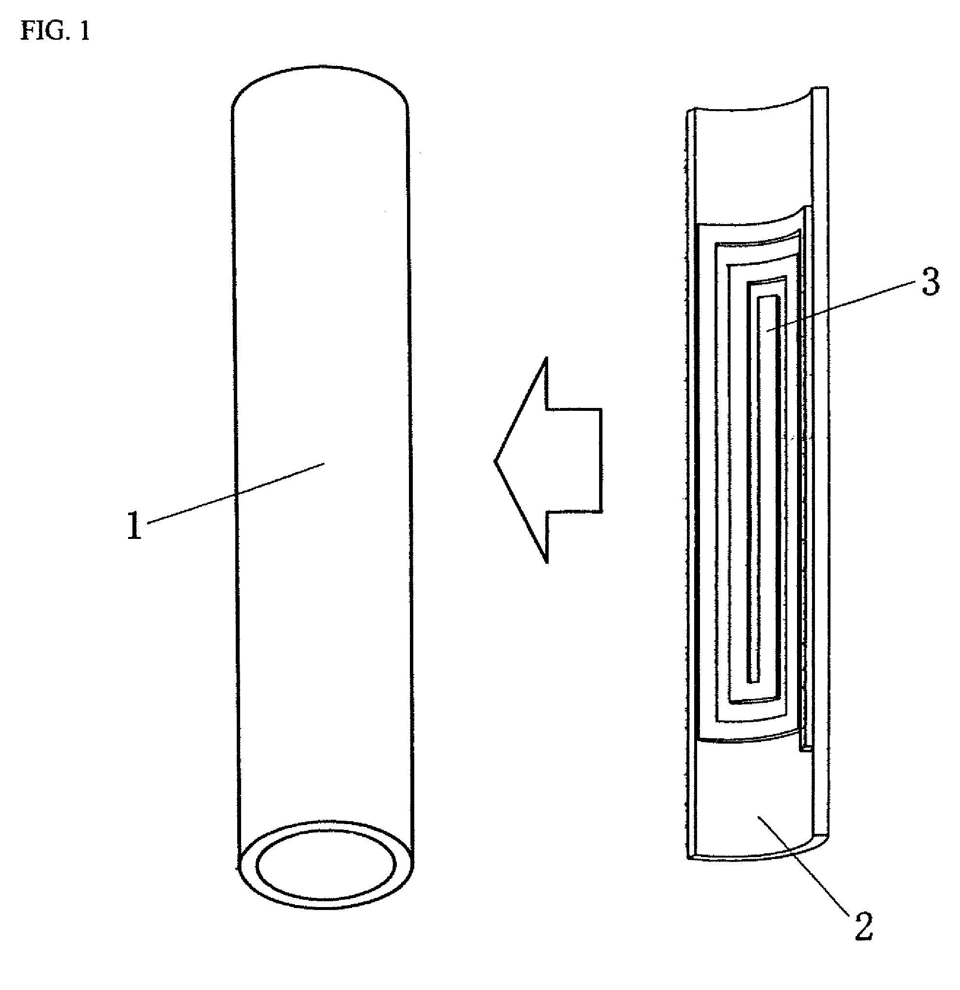 Cylindrical coil and cylindrical micromotor using the same