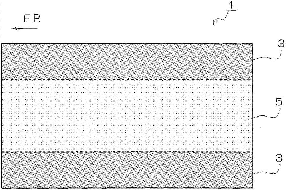 Fiber substrate, and interior material using this