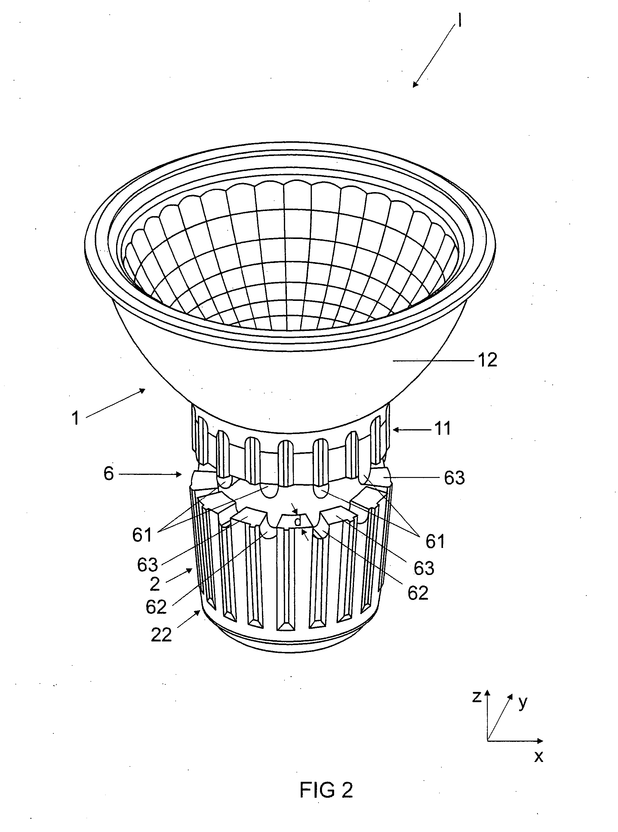 Reflector lamp